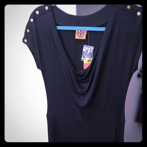 NWT Tory Burch Candice Dress - Navy Size 4